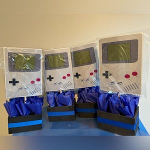 80’s theme centerpiece